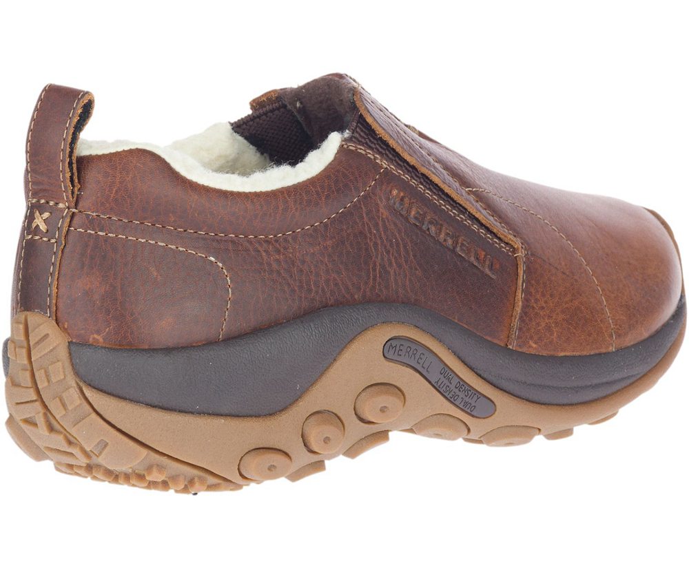 Merrell Slip Ons Brown - Jungle Moc Crafted Cozy - Mens 74HJLRNGV